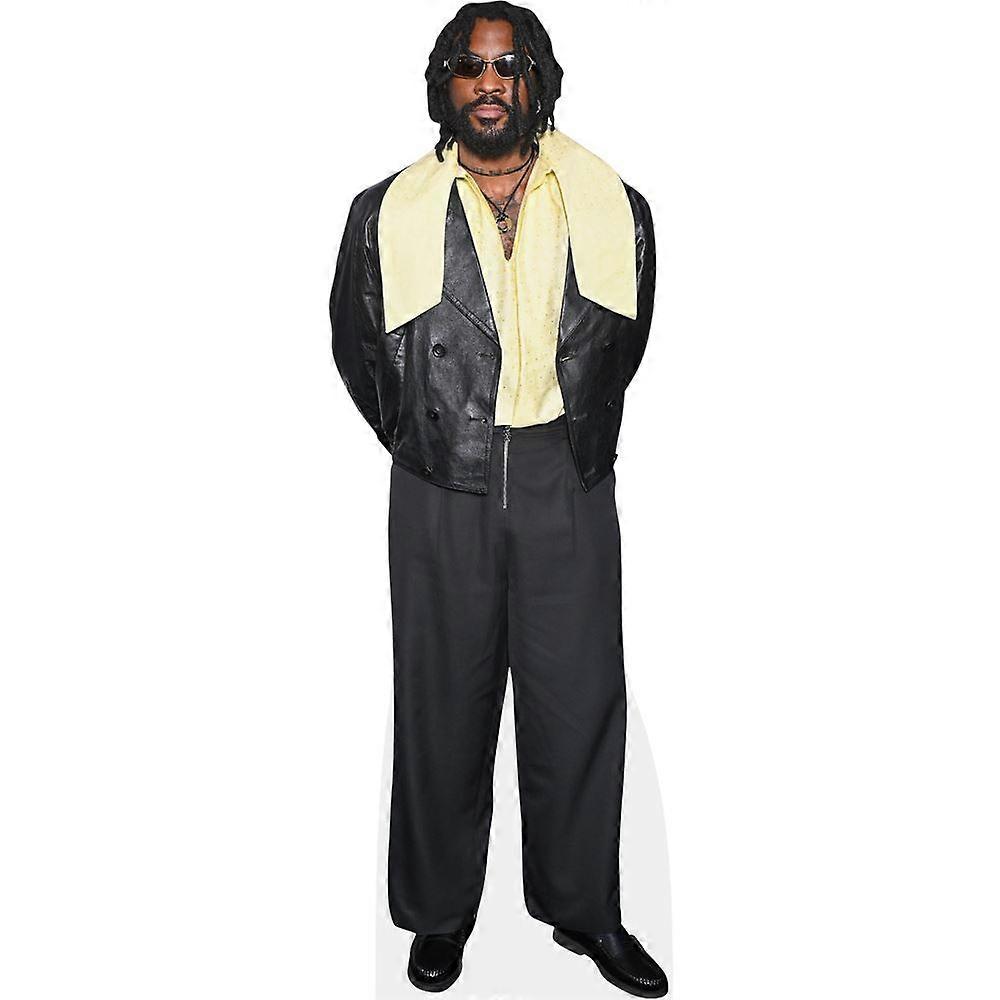 William Mwamba (Yellow Shirt) Cardboard Cutout (lifesize OR mini size). Standee. Stand Up.