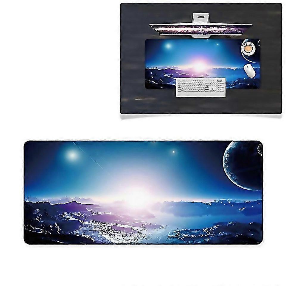 For Yindiao Large Rubber Mouse Pad Antiskid Gaming Office Desk Pad Keyboard Mat Size 800x300mm