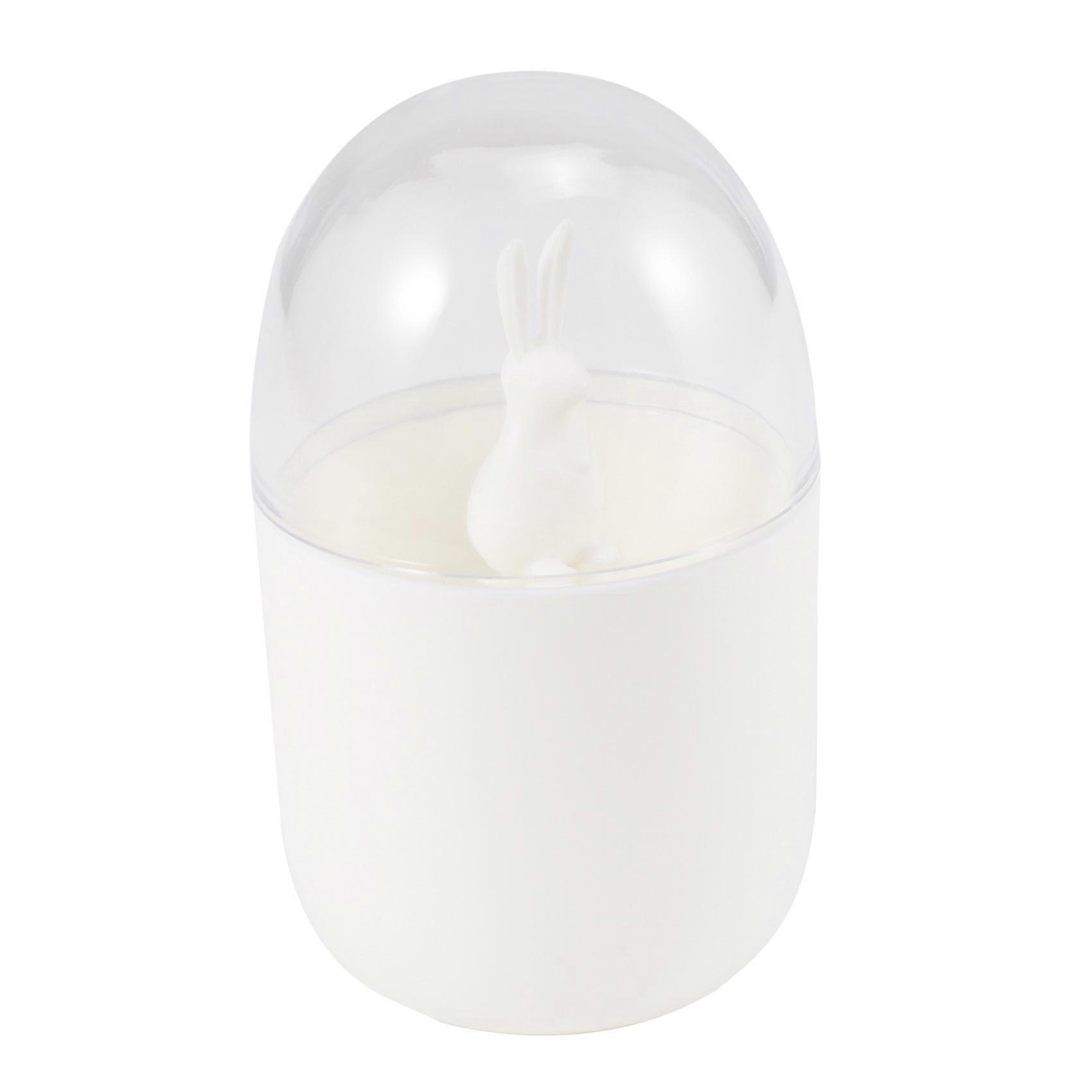 Cotton Swab Holder, Small Q-tips Toothpicks Storage (Rabbit)