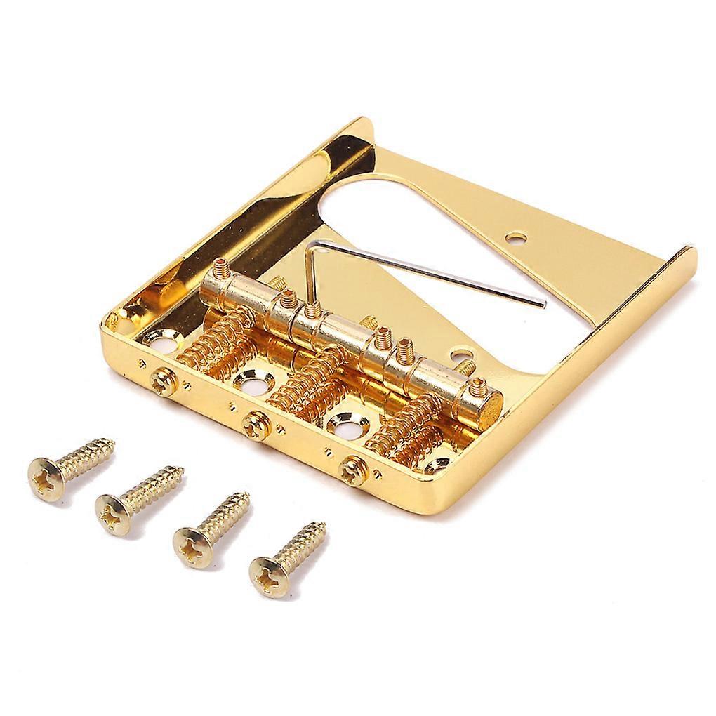 Electric Guitar Saddle Golden Color String Fixator Universal Bridge Tailpiece