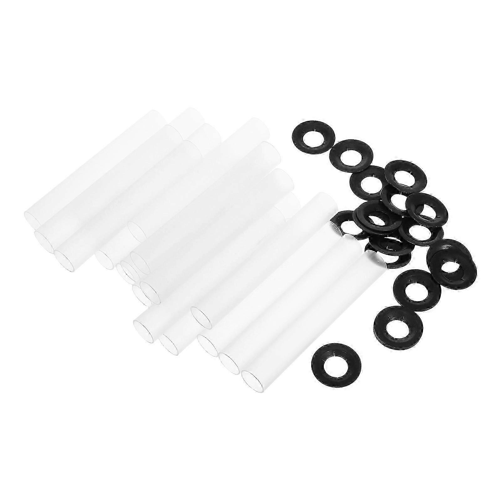 Garage Door Hinge Roller Sleeves Kit for Repairing Use 1Set with Sturdy ABS Material