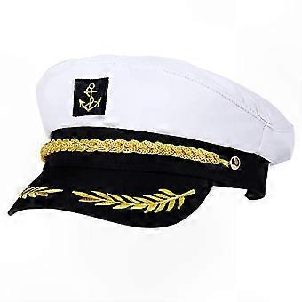 Gorra de marinero ajustable para disfraz de adulto, sombrero marítimo ligero