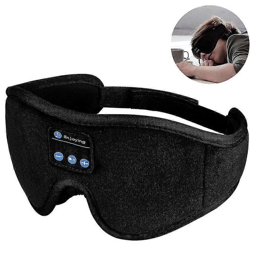 Sleep Headphones, Bluetooth Wireless Music 3d Eye Mask, Adjustable