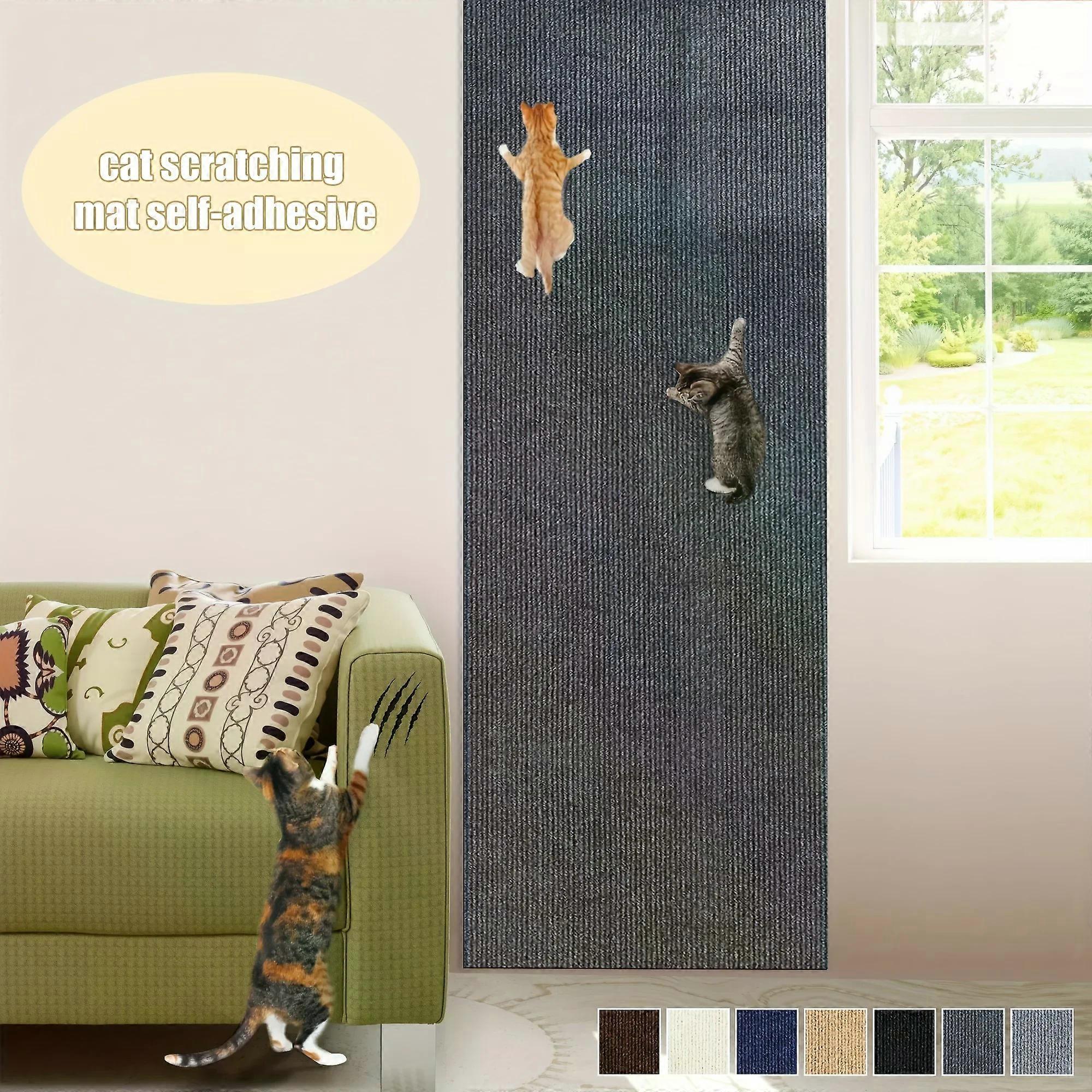 Multi-Purpose Cats Scratch Board Trimmable Cat Scratching Post Cat Carpet for Anti-scratching Protector Anti Cat Scratch Carpet