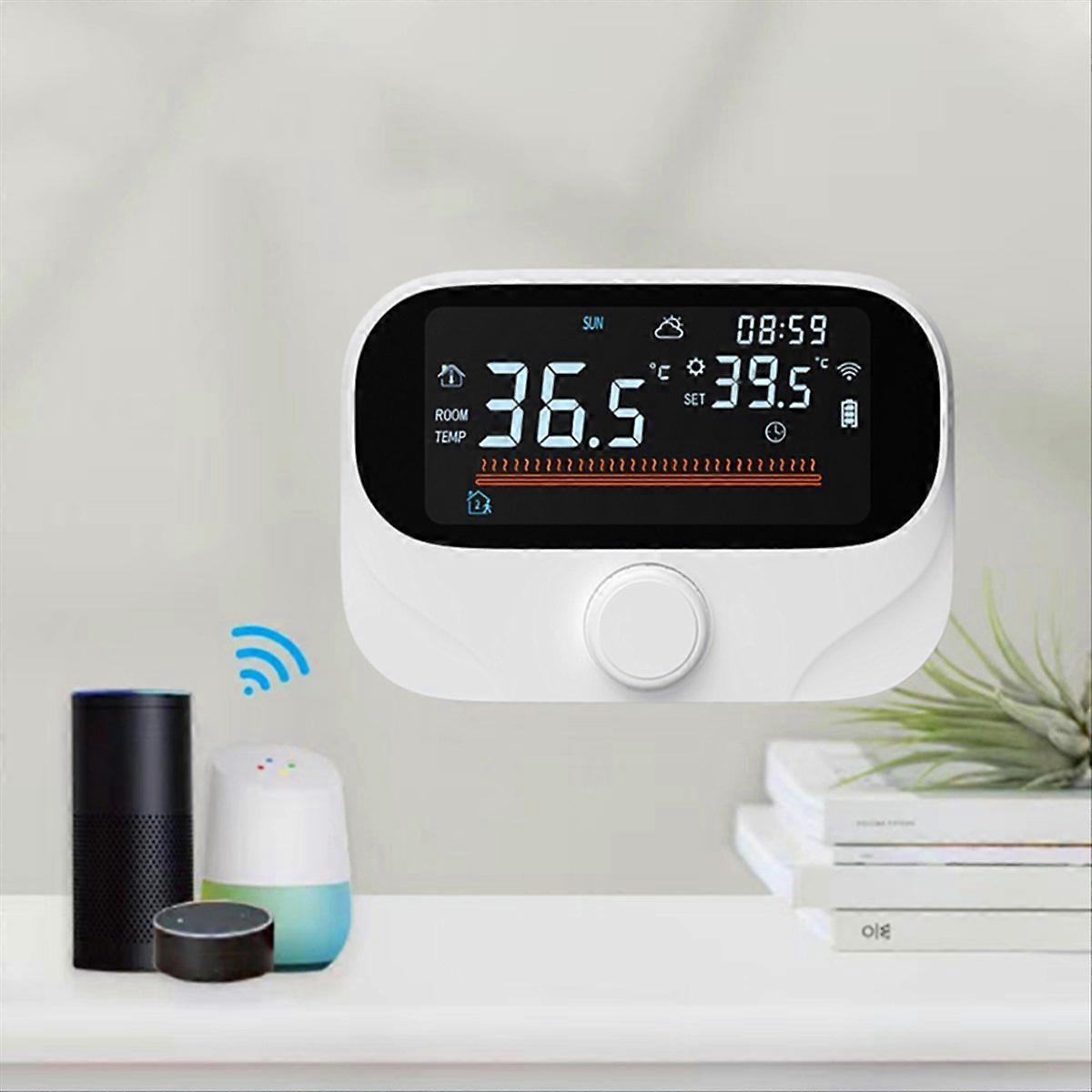 Tuya WiFi Smart Home Wireless Thermostat Temperature Controller Black