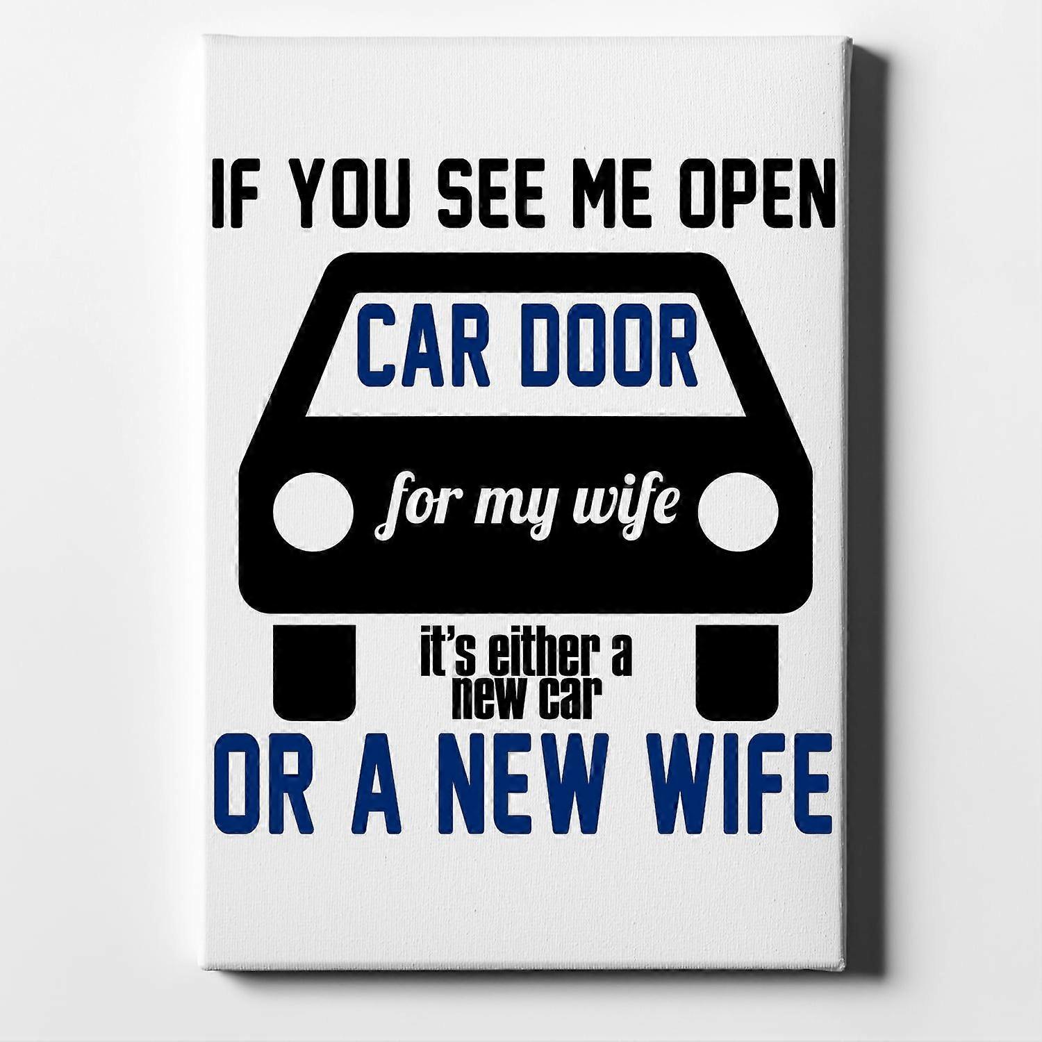 Wenn offene Autotür, neues Auto oder neue Frau-ouyab1015