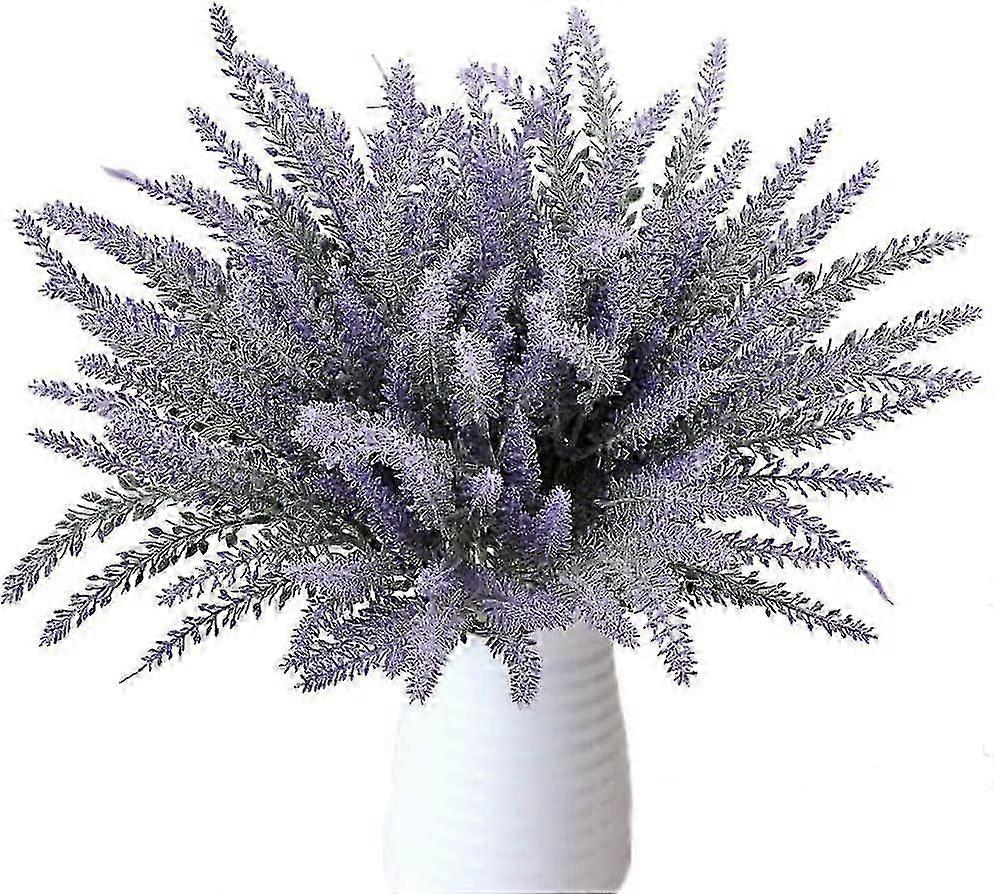 8 Bundle Artificial Lavender Bouquet 26s