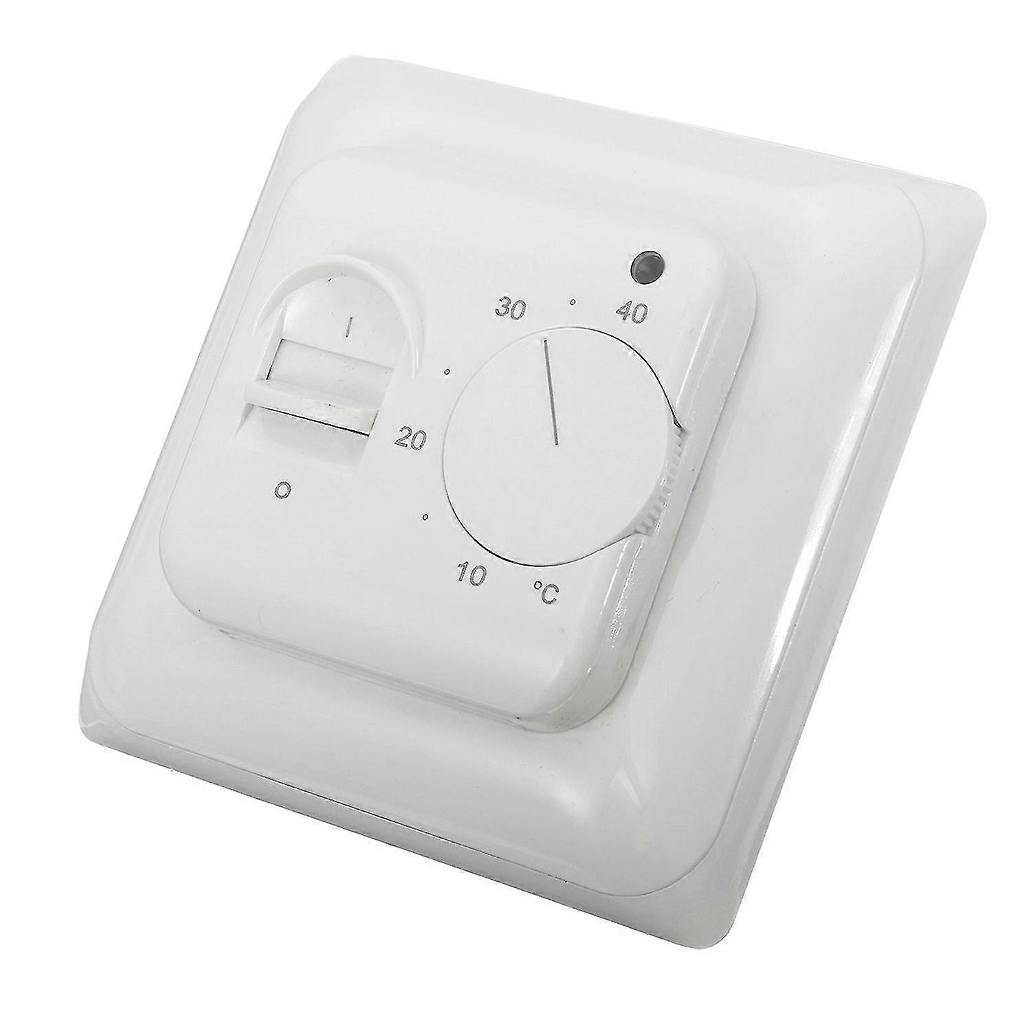 25-26 230V 16A Mechanical Floor Heating Thermostat Temperature Control Switch with Floor Sensor