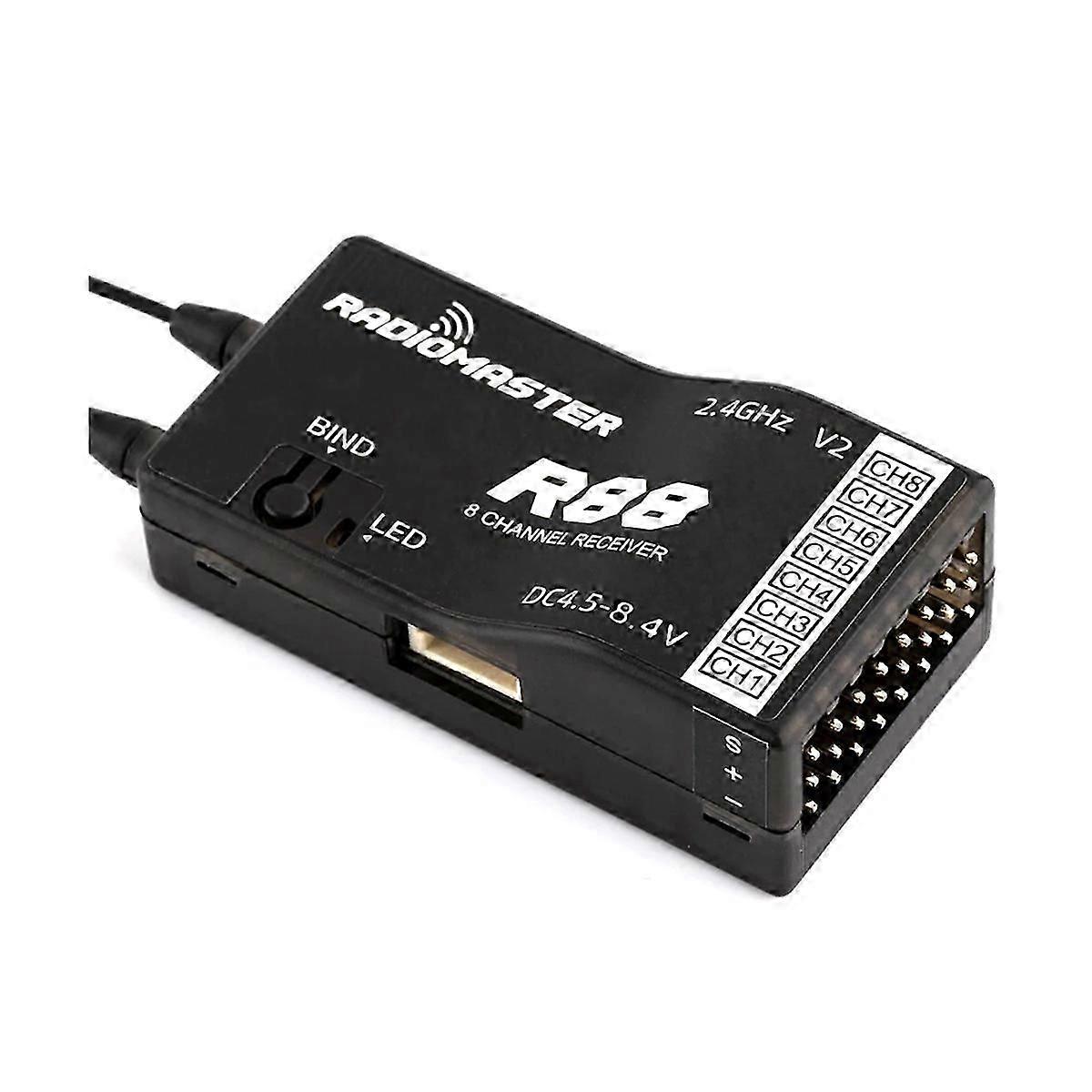 R88 V2 Receiver Frequency Range 2400-2483.5Mhz