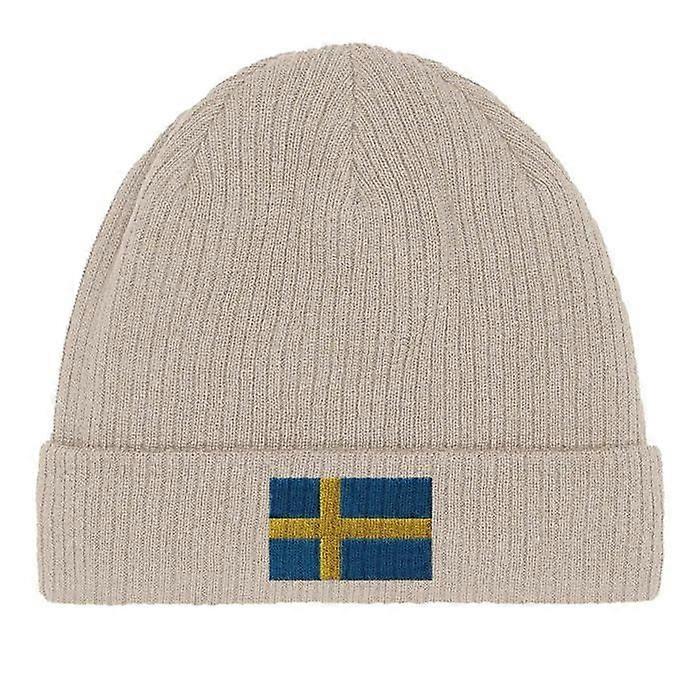 Sweden Flag Bonnet in Beige
