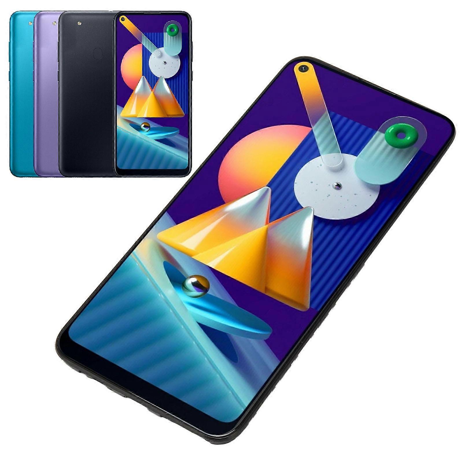 LCD Display Digitizer Screen Replacement with Frame for Samsung Galaxy M11 M115 SM M115 6.4 Inch Touch Screen Assembly with Repair Tool Kit 