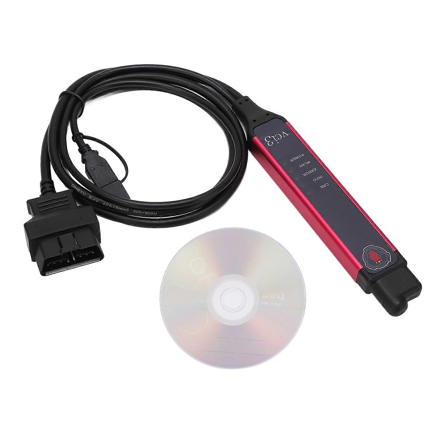 VCI 3 Scanner Code Reader Wifi Wireless Engine Fault Code Diagnostic Scan Tool for Scania Truck