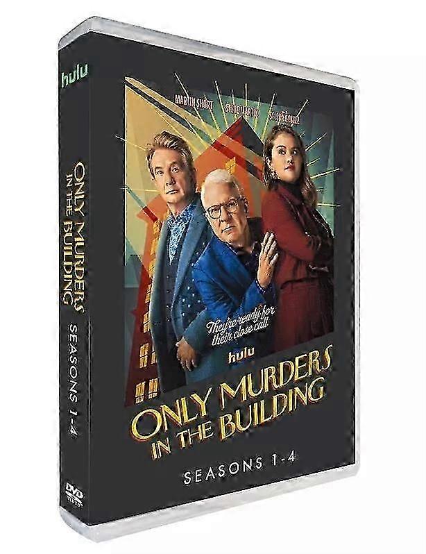 25-26 Only Murders in the Building : L'intégrale des saisons 1 à 4 (Coffret 8 DVD) Neuf