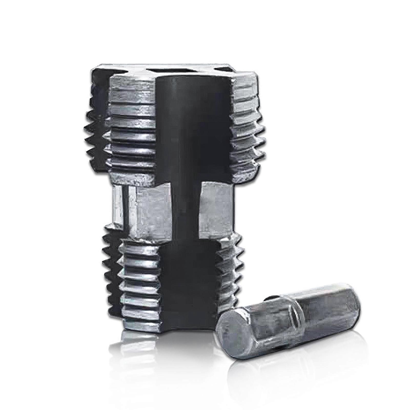 PVC Thread Maker Tool for Electric Drill,Plastic Pipe Threader 1/2inch 3/4inch PVC Pipe Threading Dies Pipe Threader Multicolor