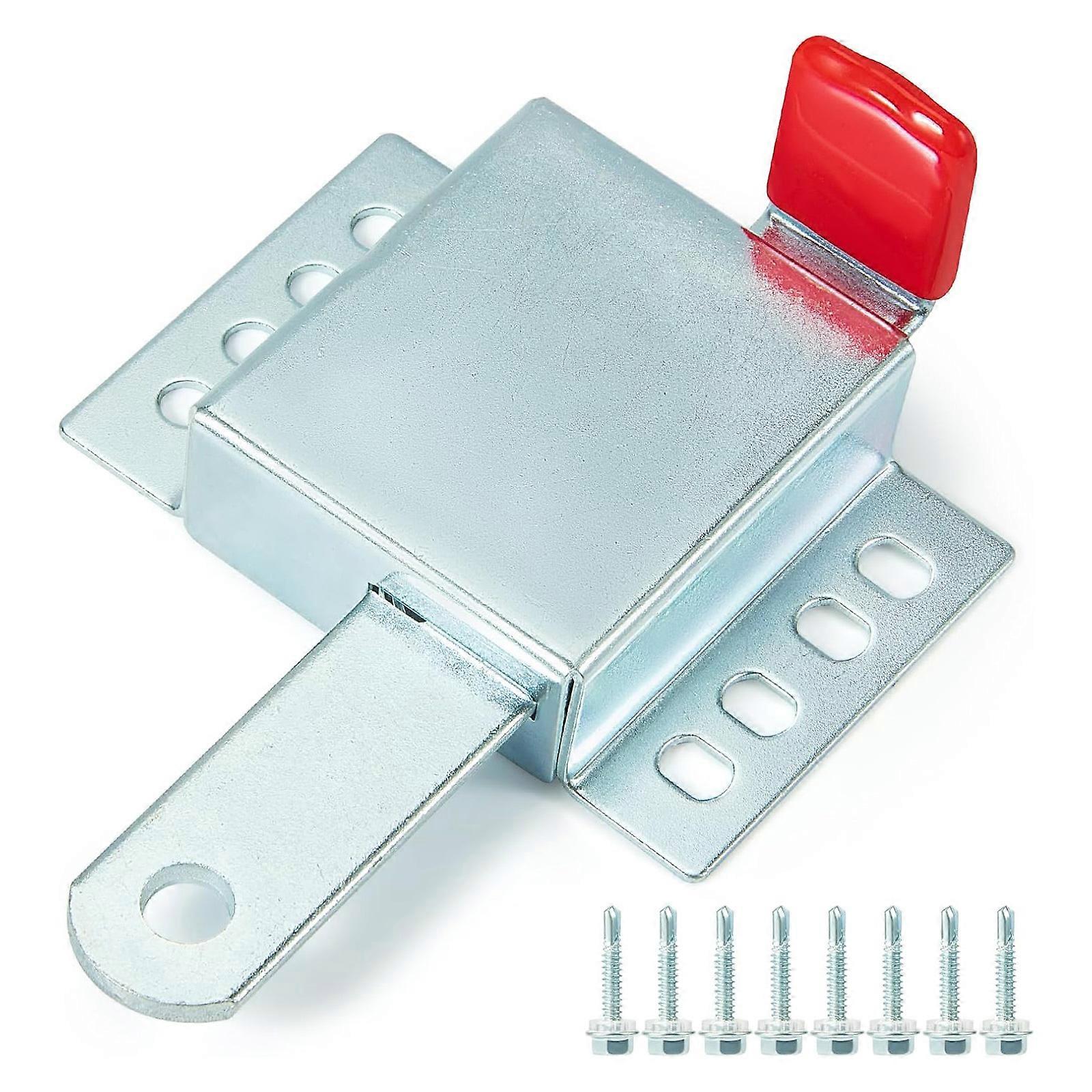 Double Side Garage Door Locking System Heavy Gauges Steel Construction Rustproof Finish Enhances Home Security Solution Multicolor