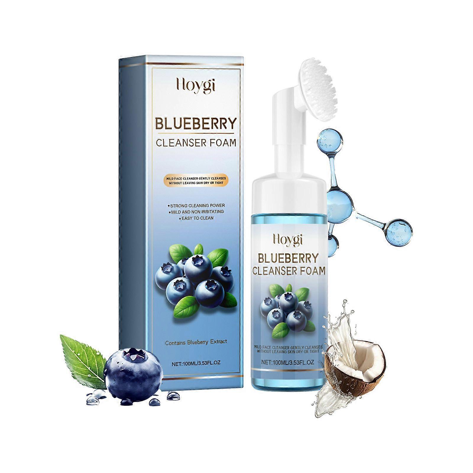 Blueberry Foam Cleaning Facial Cleanser