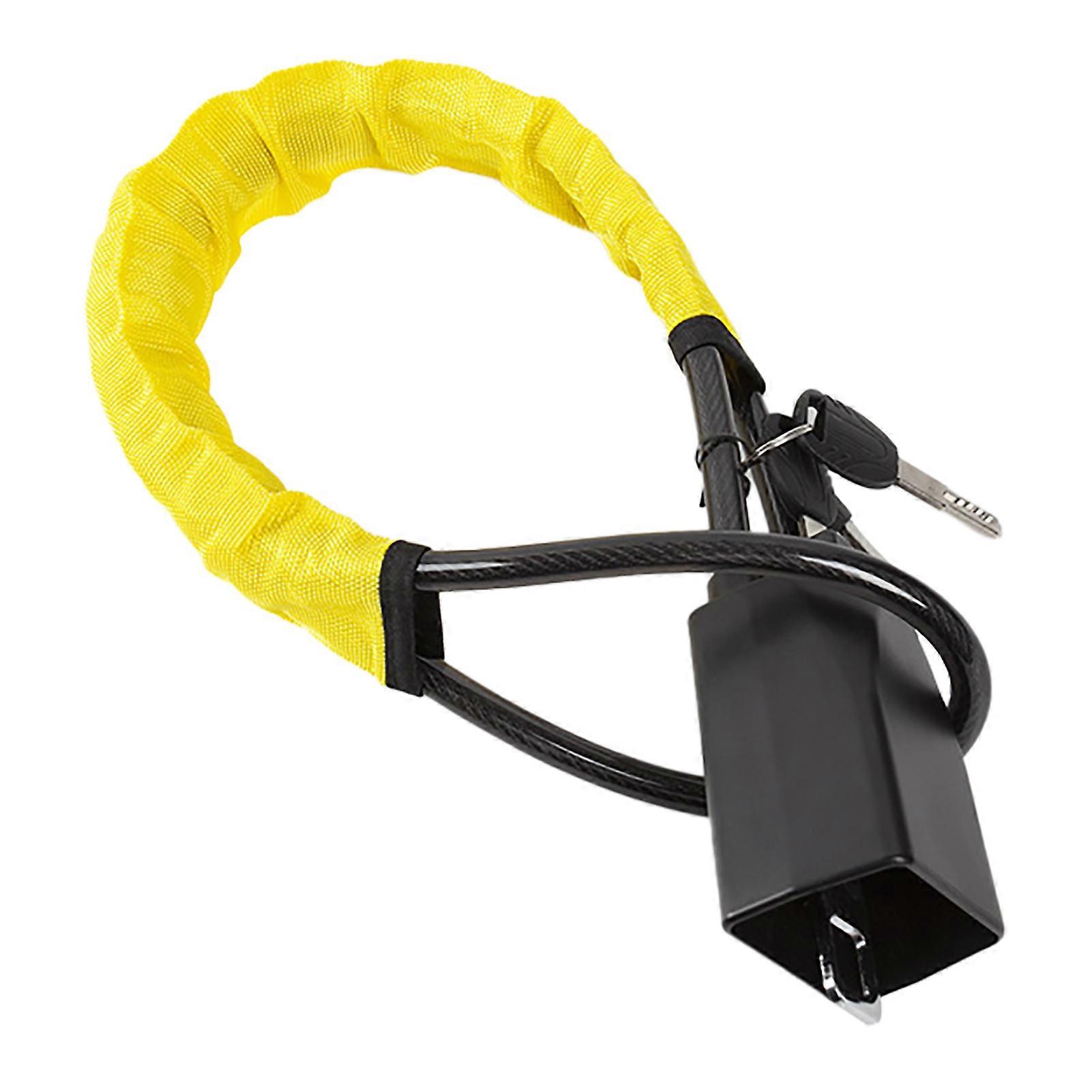 Verrouillage du volant à cordon d’acier épaissi pour la sécurité de la voiture