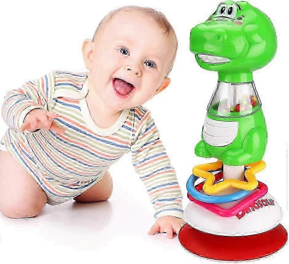 Rattle Toy for Babies 6-12 Months High Chair Toy with Suction Cup Table Toy (A-5-F6)