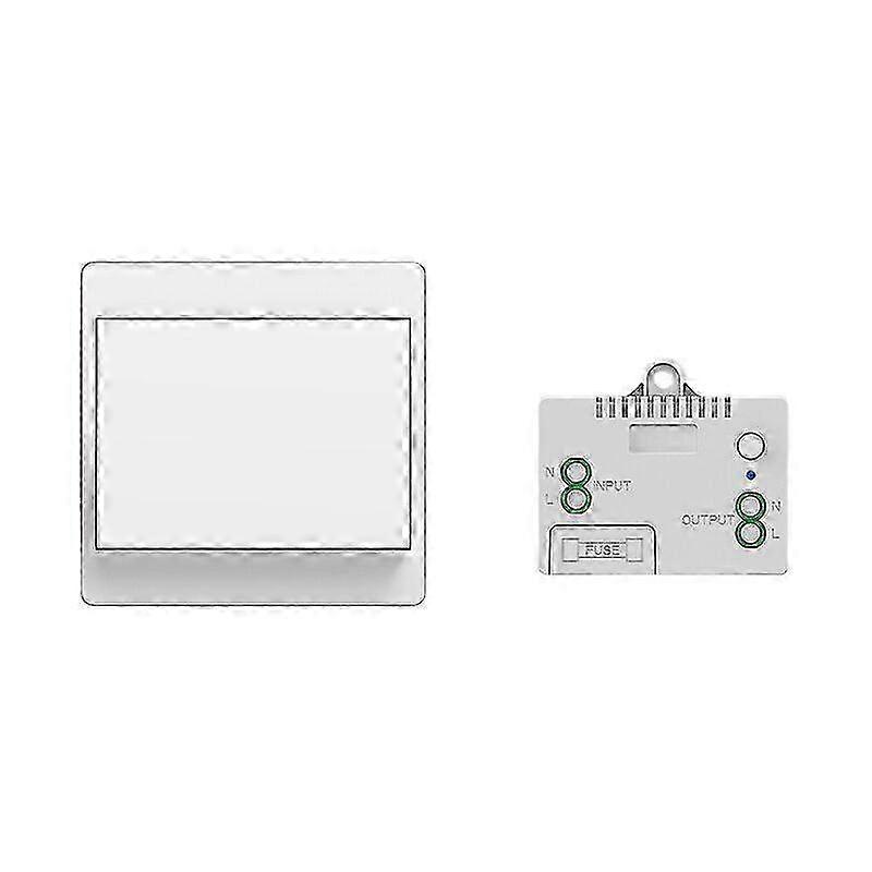 Self-powered wireless switch, battery-free, wireless remote control for lights and electrical applia