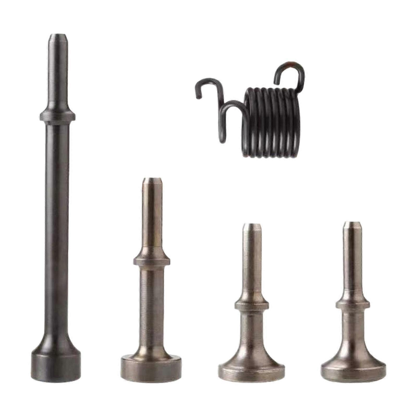 Air Bits Set Pneumatic Bits Auto Repair Rivet Tool Atachments for Work Multiple