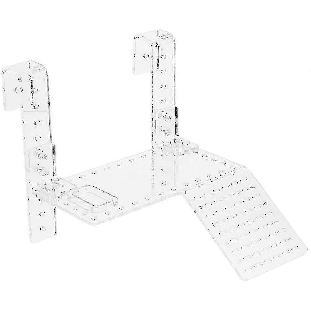 Hanging Turtle Basking Platform Clear Turtle Ramp for Tortoise Habitat Turtle Terrace Turtle Tank