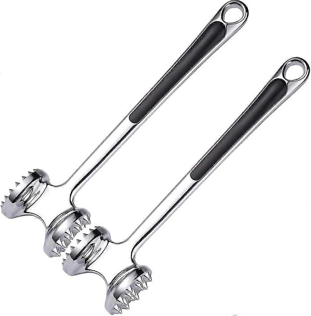 2 Pcs Dual-sided Meat Tenderizer, Beef Hammer, Meat Hammer