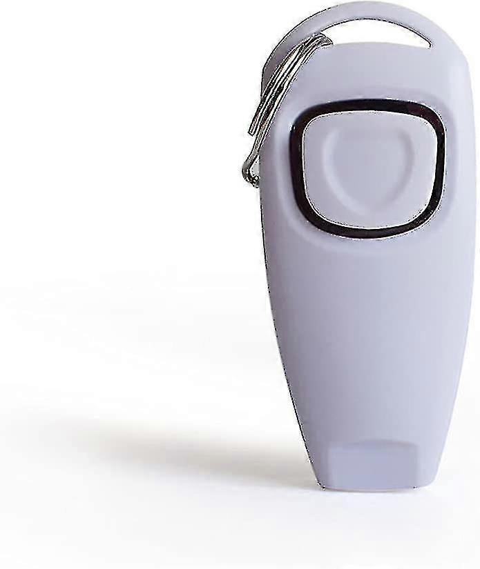 Dog Clicker. Training Clicker Dog Whistle Clicker 2 In 1 Training Tools White
