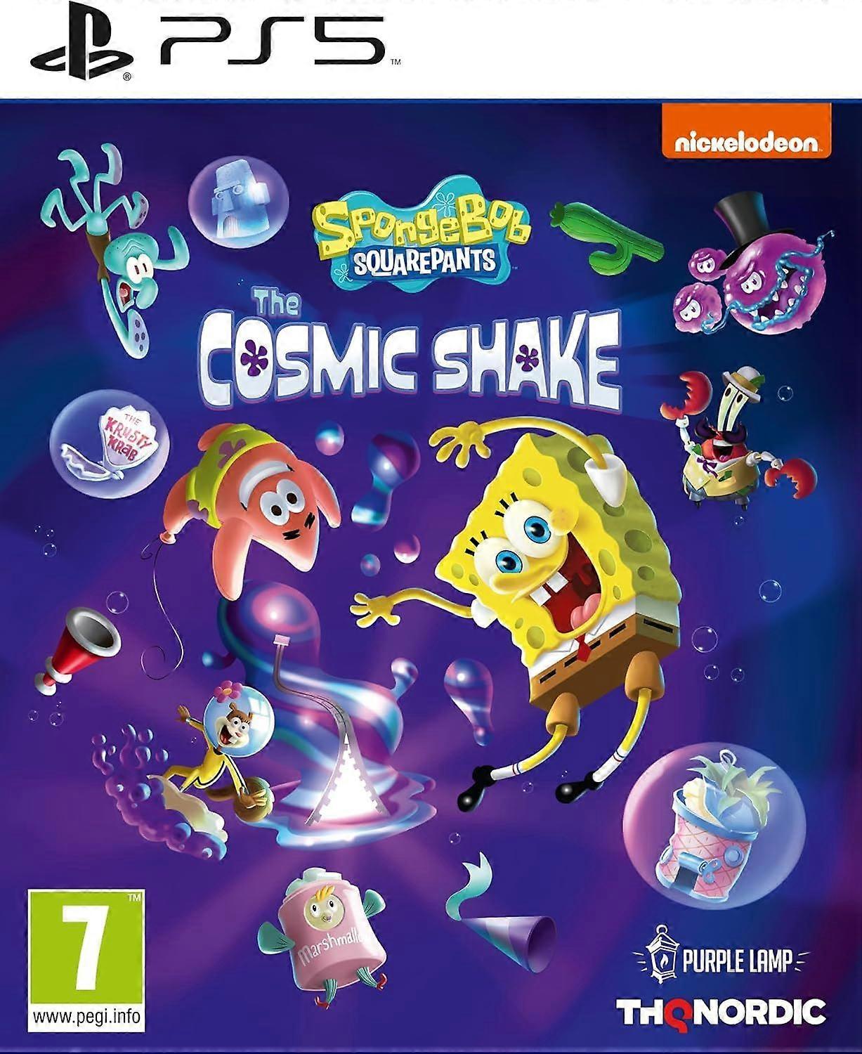 SpongeBob SquarePants The Cosmic Shake PS5 Game
