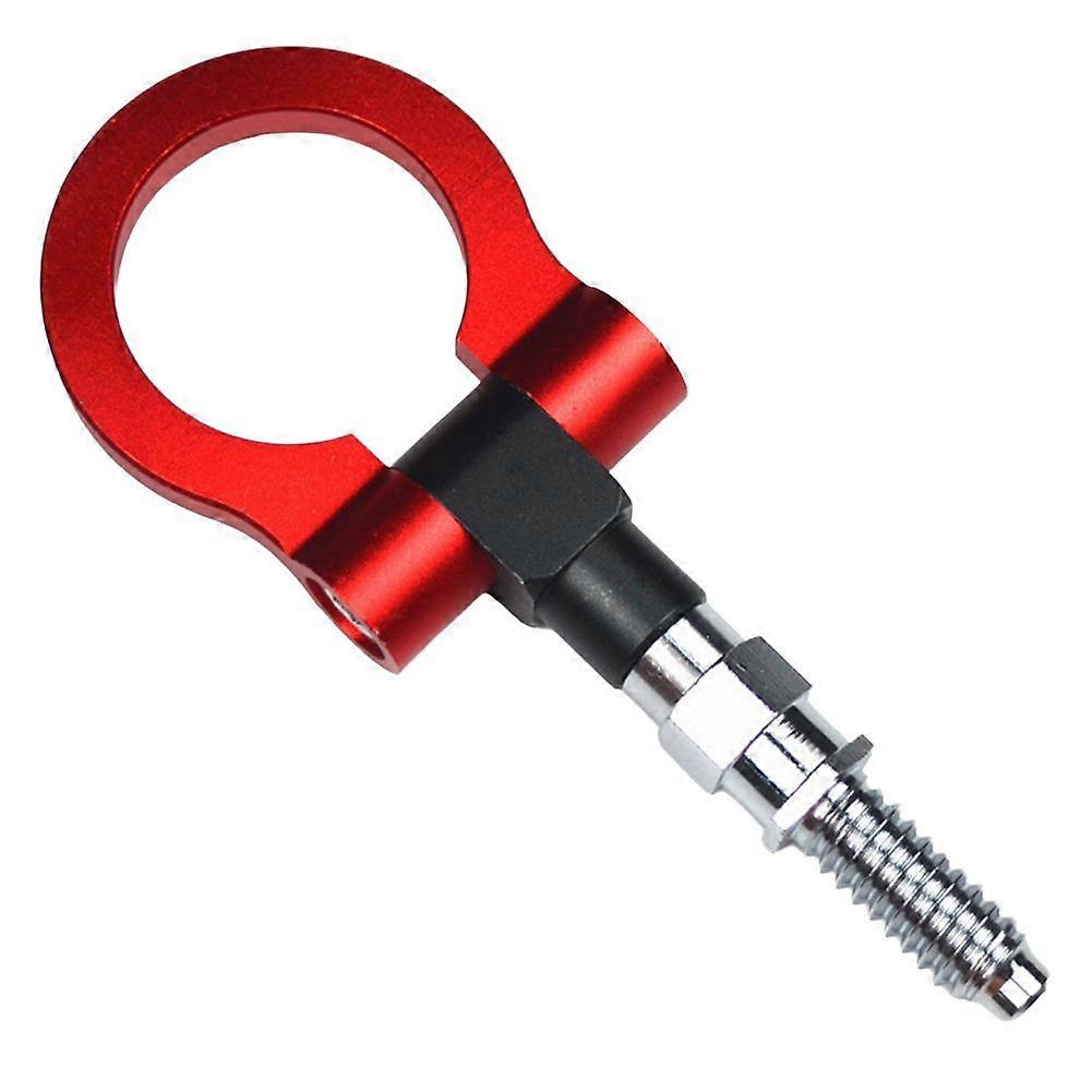 Car Front Bumper Tow Hook Traction Hook for E30.E34.E36.E39.E46 European Car Screw 9.5x1.6cm Red