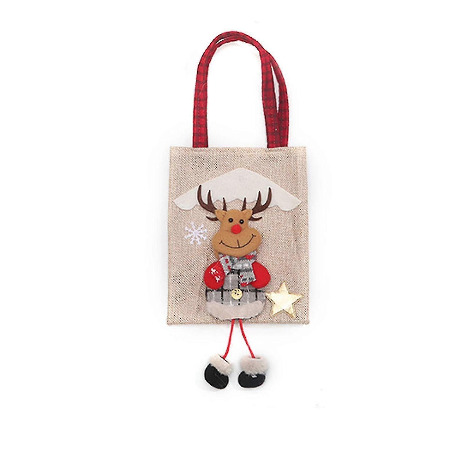 Christmas gift bag for holiday decorations