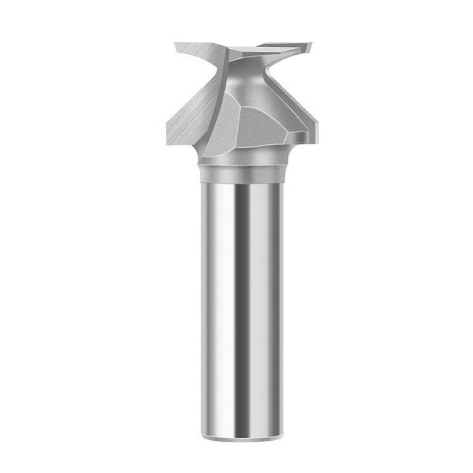 Efficient R10 Curved Cutting Router Bit Wear Resistant Chamfer Router Bit For Carpentry Cabinetmaking Projects Multicolor