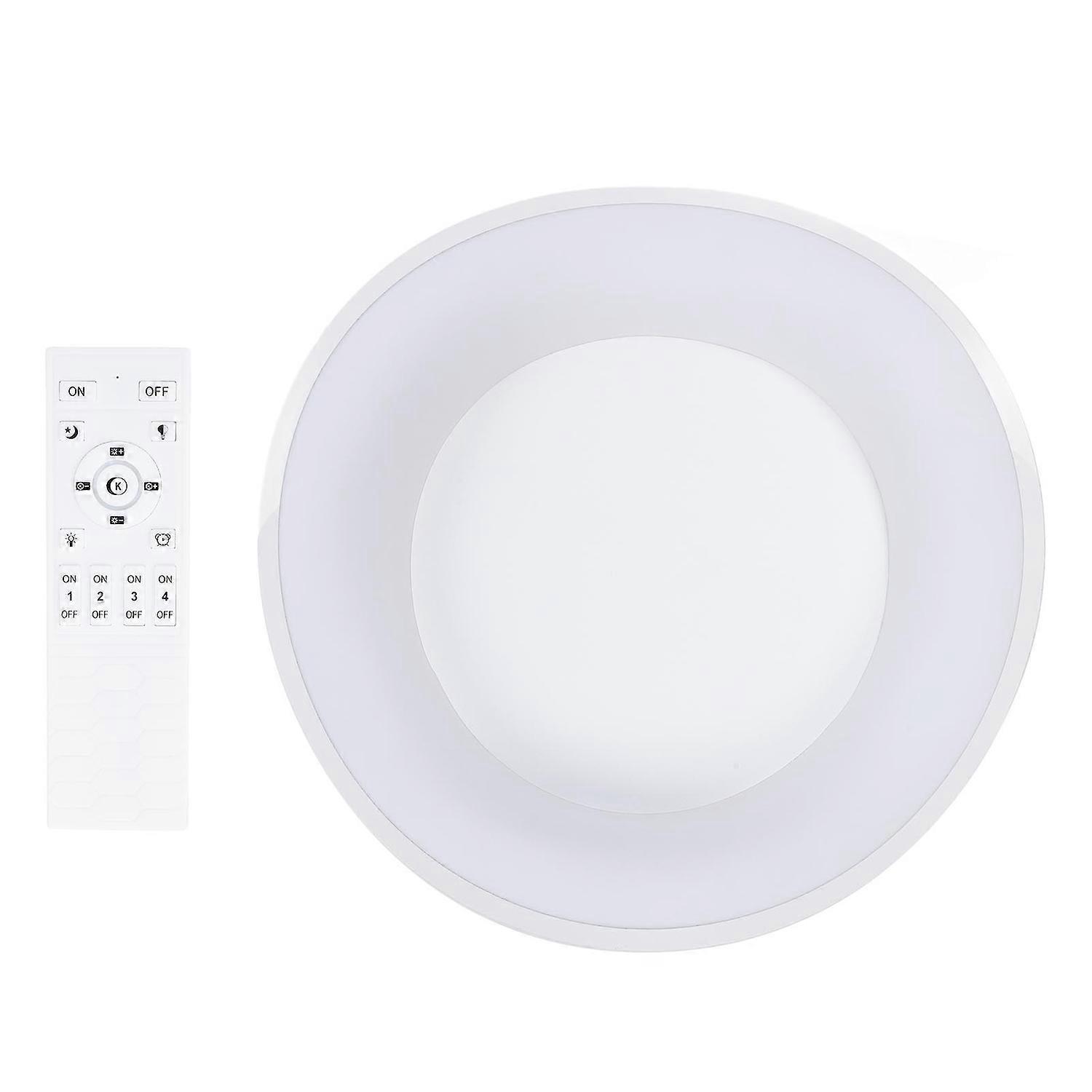 LED Ceiling Light Dimmable Flush Mount Light Fixture with Remote Control for Bedroom Kitchen Laundry