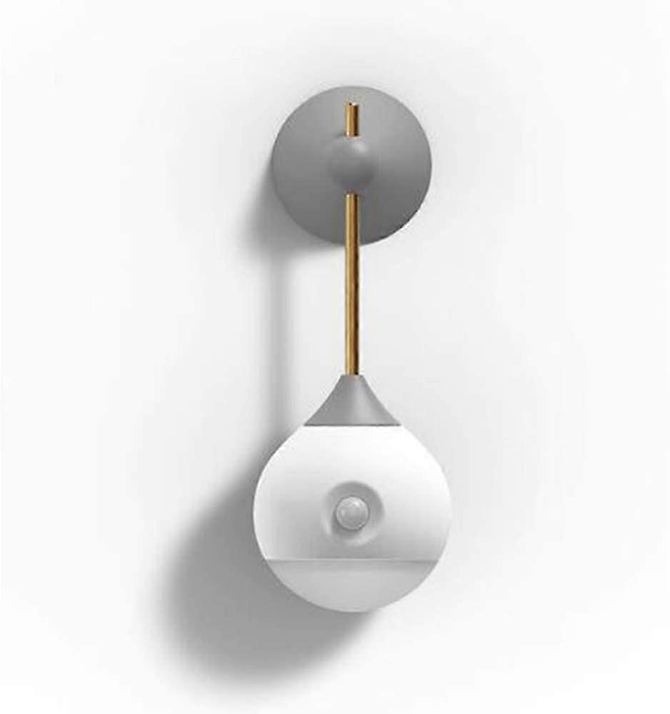 Led Night Light With Motion Detector Infrared Induction, Usb Charging, Removable Child Light-nutcracker