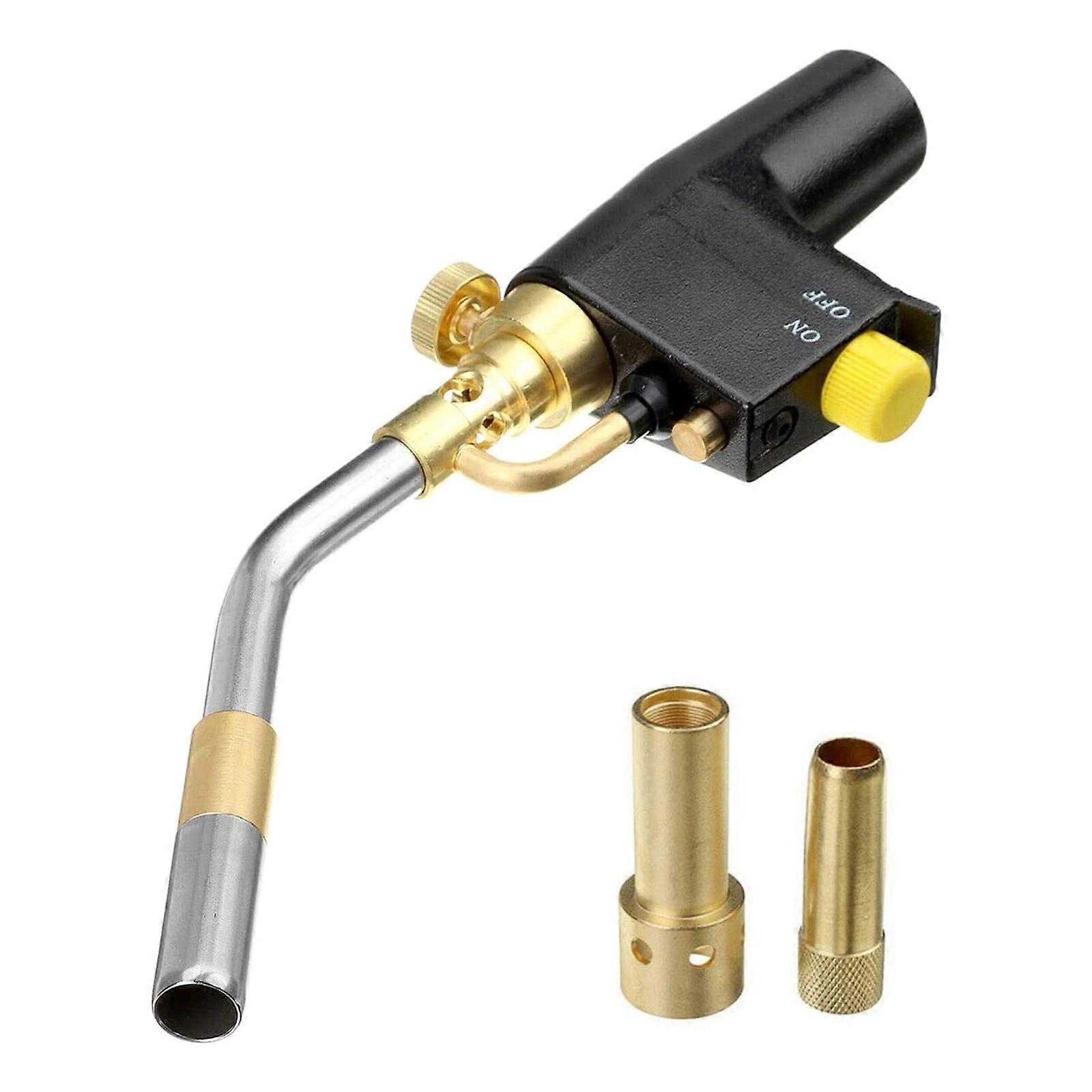 Multipurpose Gas Welding Torch TS8000 Triggers Start Torch Ideal For Metal Crafts Plumbing Work And Cooking Use Multicolor