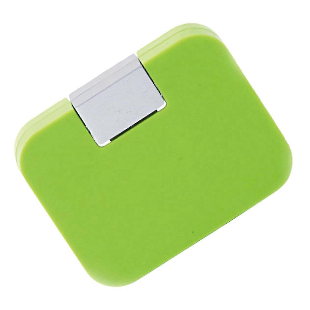 USB Hub 4 Port Portable Splitter Lightweight Data Adapter for Laptop and Office Use