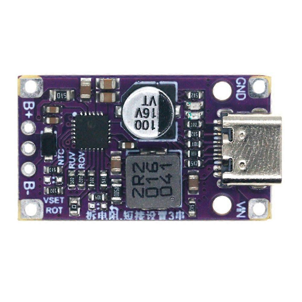 Type-C USB 2S Lithium Battery Charger Module Lithium Battery Pack Charging Board Quick Charge 3.7V Polymer for UAV