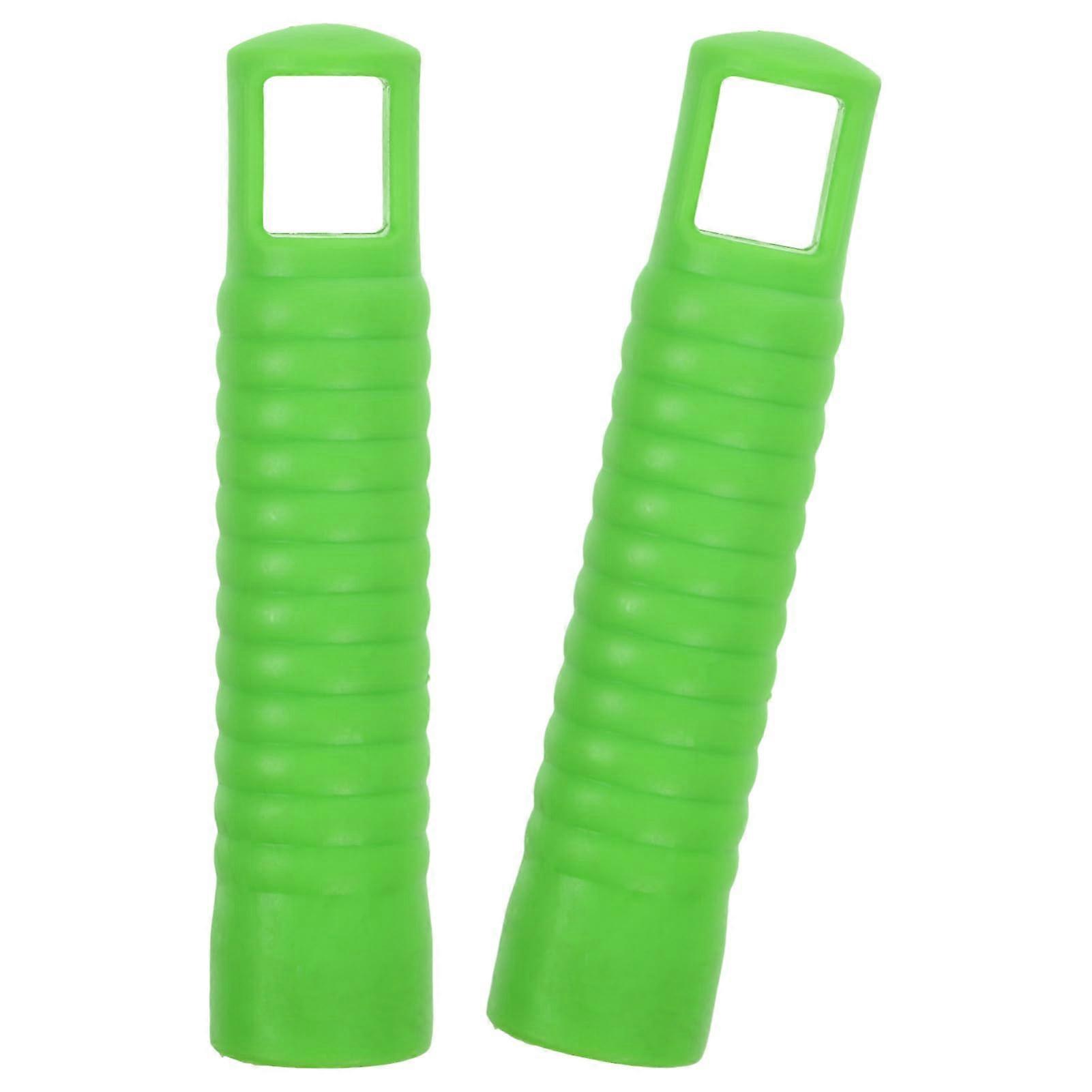 2 Pack Mop Handle End Cap Replacement Grip for Broom Dustpan and Clothesline Rods