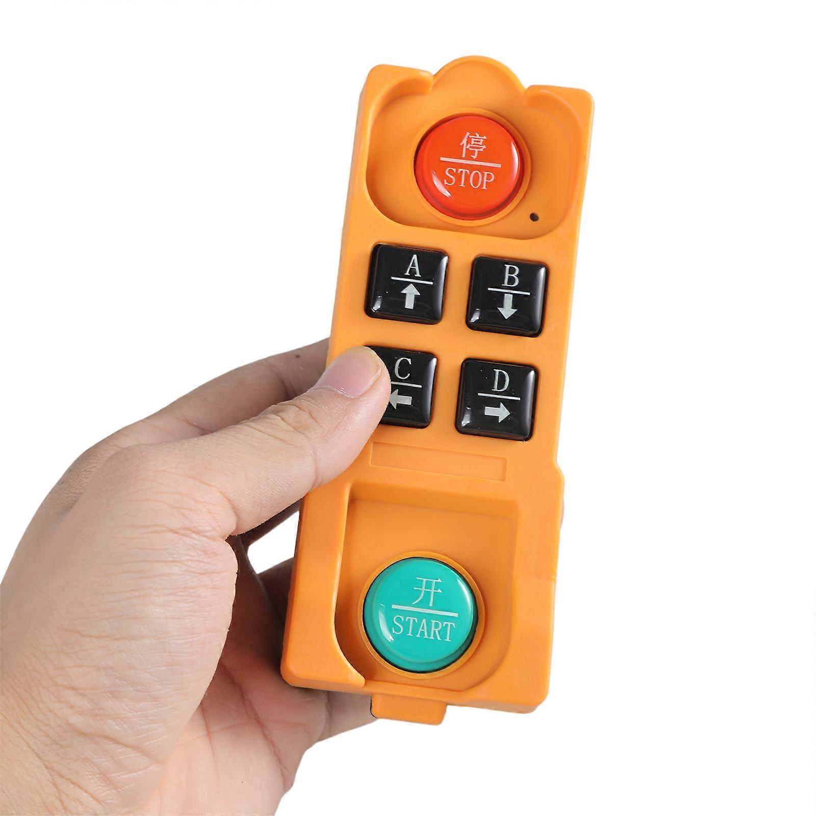 Heavy Duty Wireless Remotes for Electric Hoist Lift Winch Remotes Control Long Ranges Signal Penetrations Transmitters Multicolor
