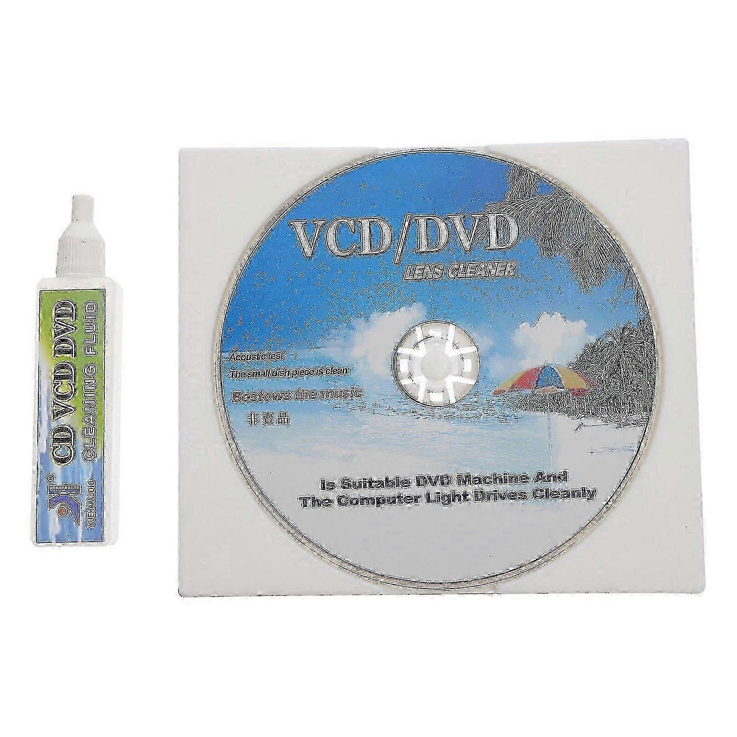 1 Set Disc Cleaning Set Player Maintain Equipment for CD/VCD/DVD Player