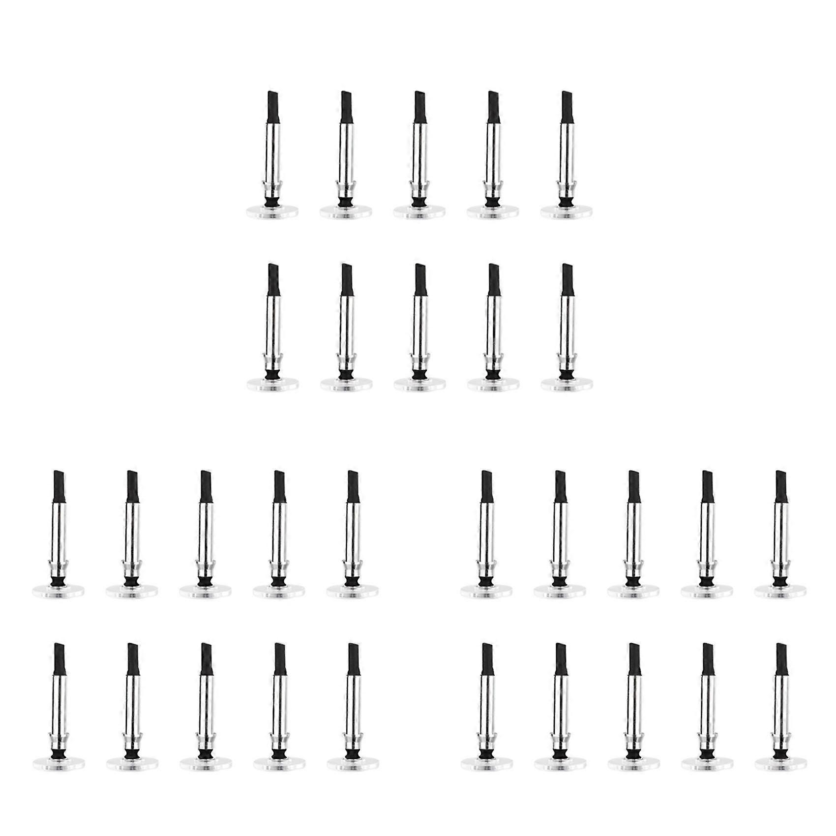 30PCS Universal Stylus Pen Transparent Disc Capacitive Screen Touch Pen Replacement Tip Drawing Writing Nib Pencil Head
