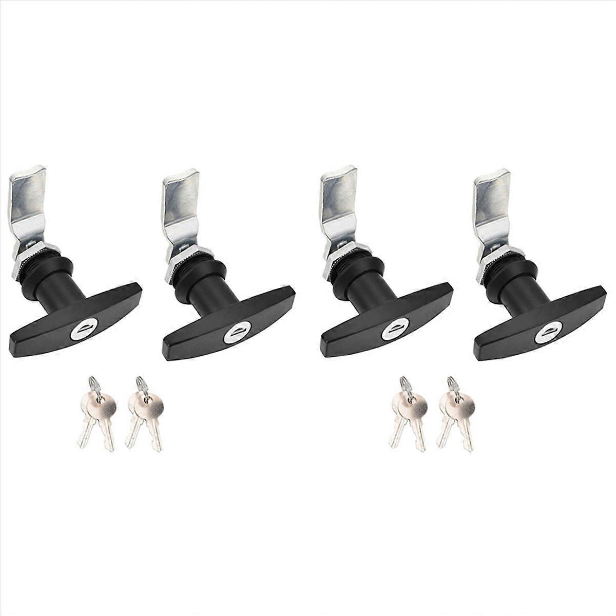 T-Handle Door Lock Truck Cap Locking with 2 Keys