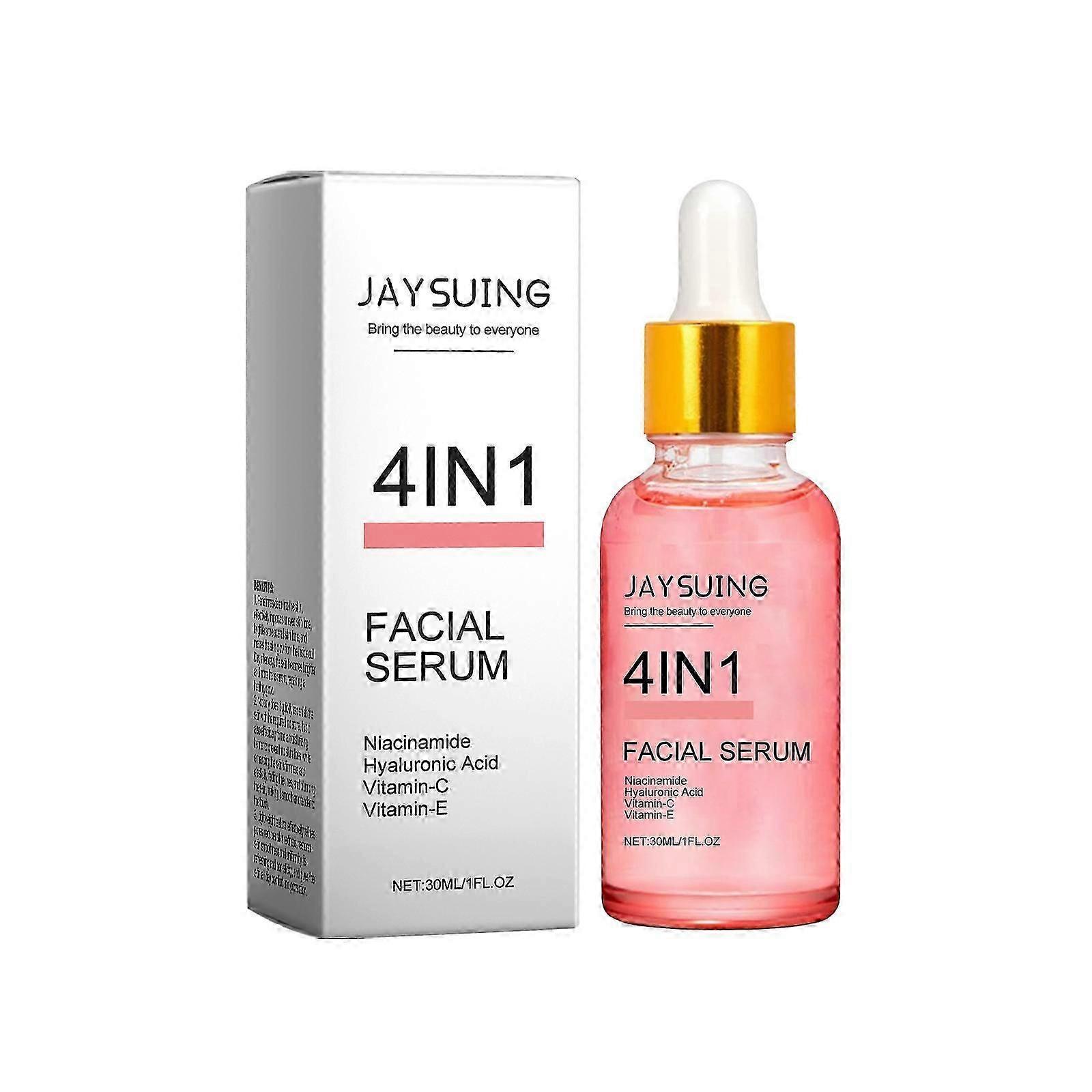 4in1 Nicotinamide Serum with Vitamin C  E  Nourish  Enhance Skin Glow, 30ml
