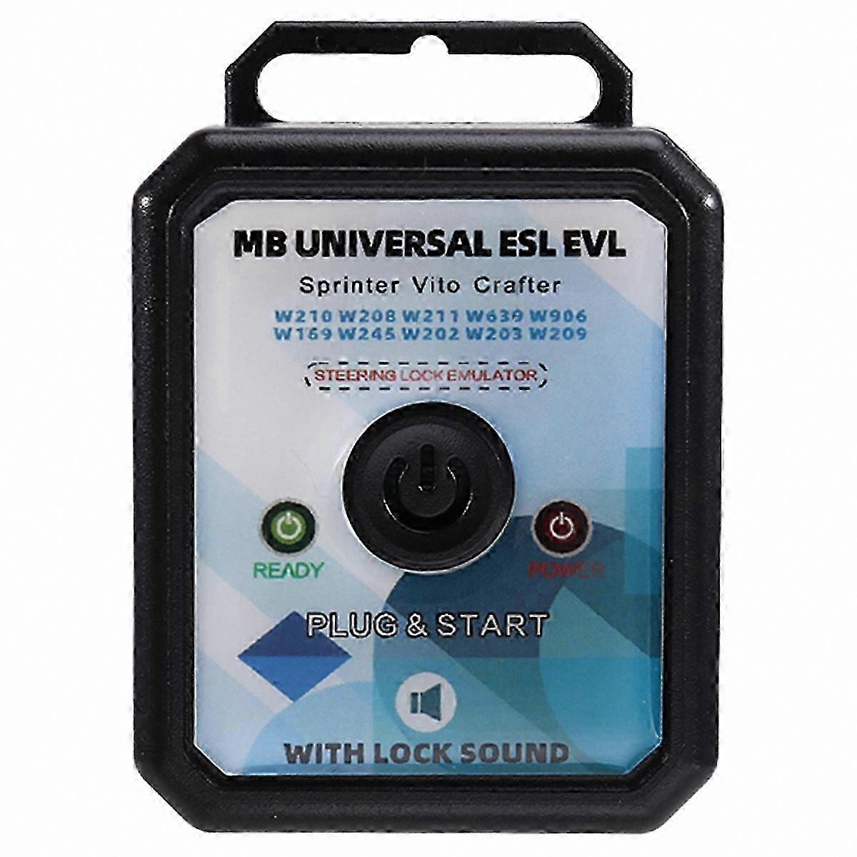 Universal Steering Lock Emulator with Lock Sound for Sprinter W210 W208 W211 W639 ESL ELV-Compatible