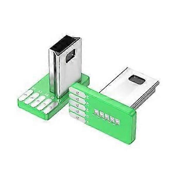 USB Connector 2.0 USB 4Pin/Type C 5Pin 90 Degree Port Solder USB Repair Replacement Adapter Circuit Board PCB Adapter left Mini USB plug