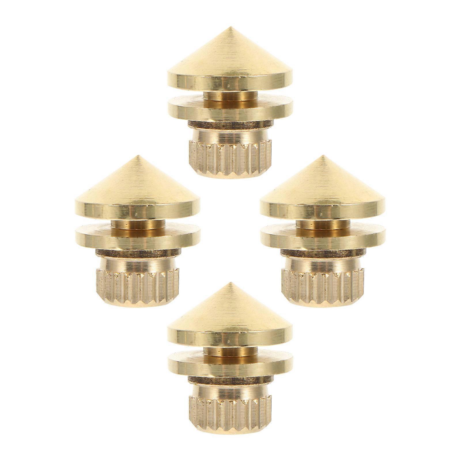 Shockproof Speaker Copper Spikes for 8Pcs Universal Studio Speaker Pads