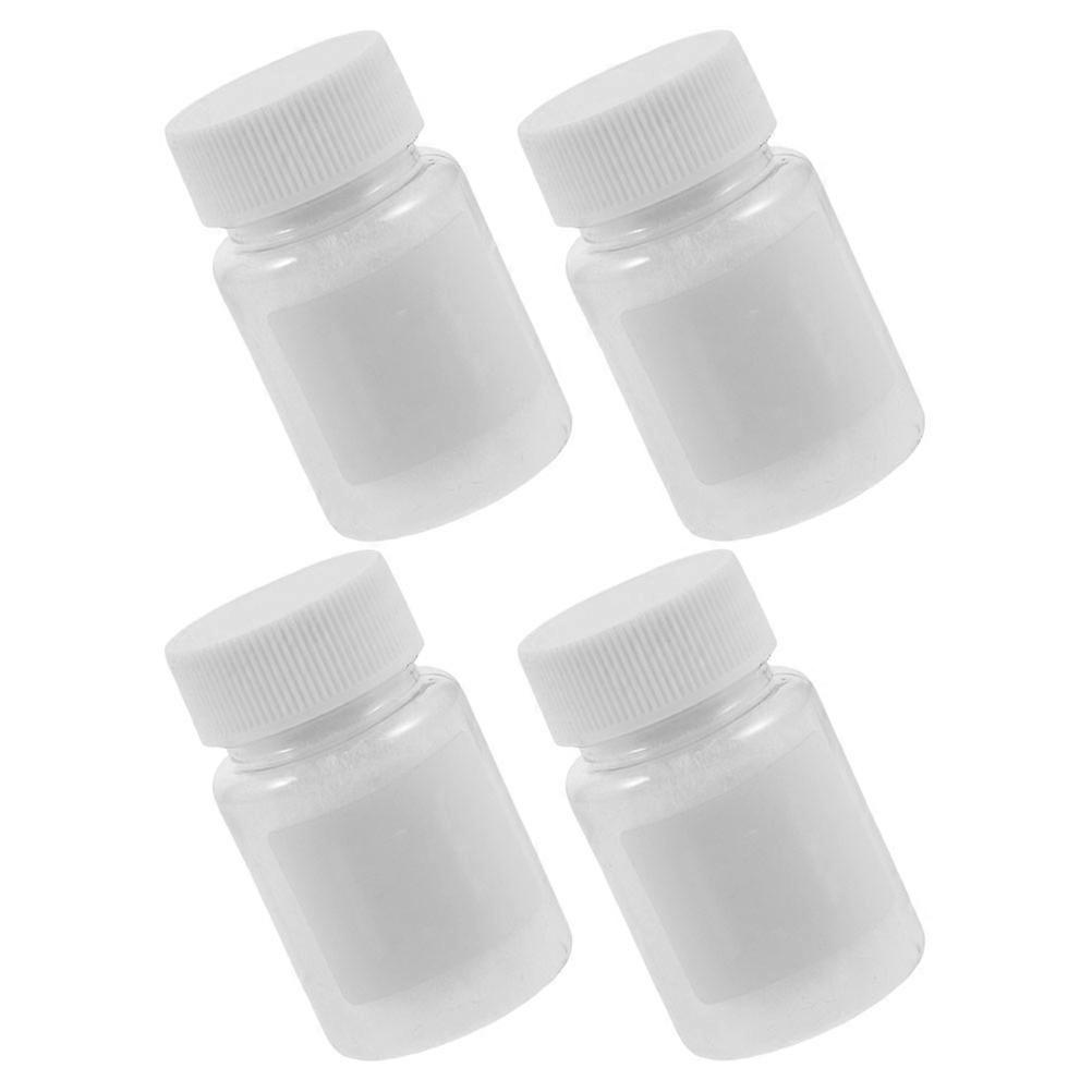 Plush Flocking Powder for DIY Crafts 4Pcs Soft White Fiberfill Material