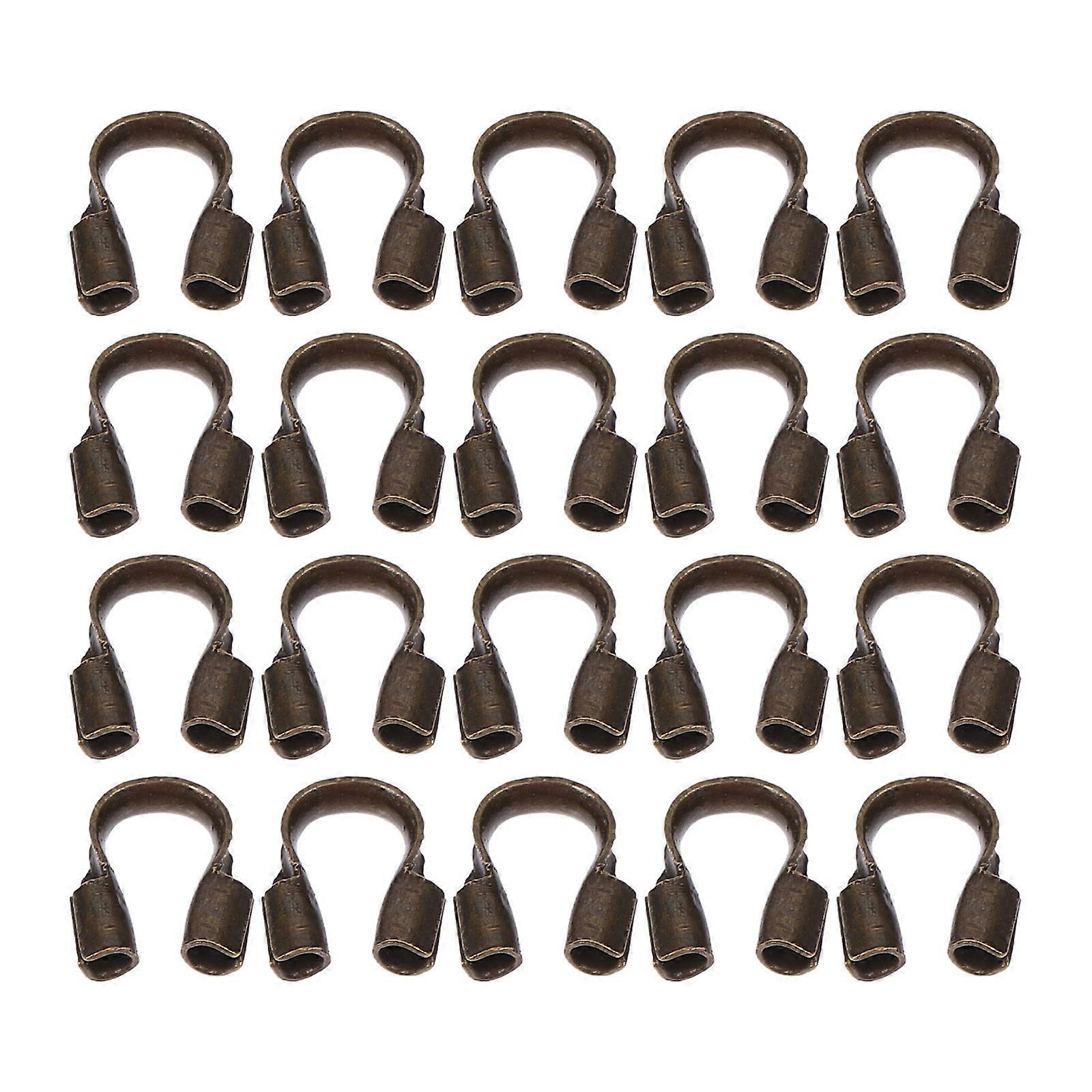 U Shape Wire Thread Guard Metal Protector for Jewelry Making 1 Bag