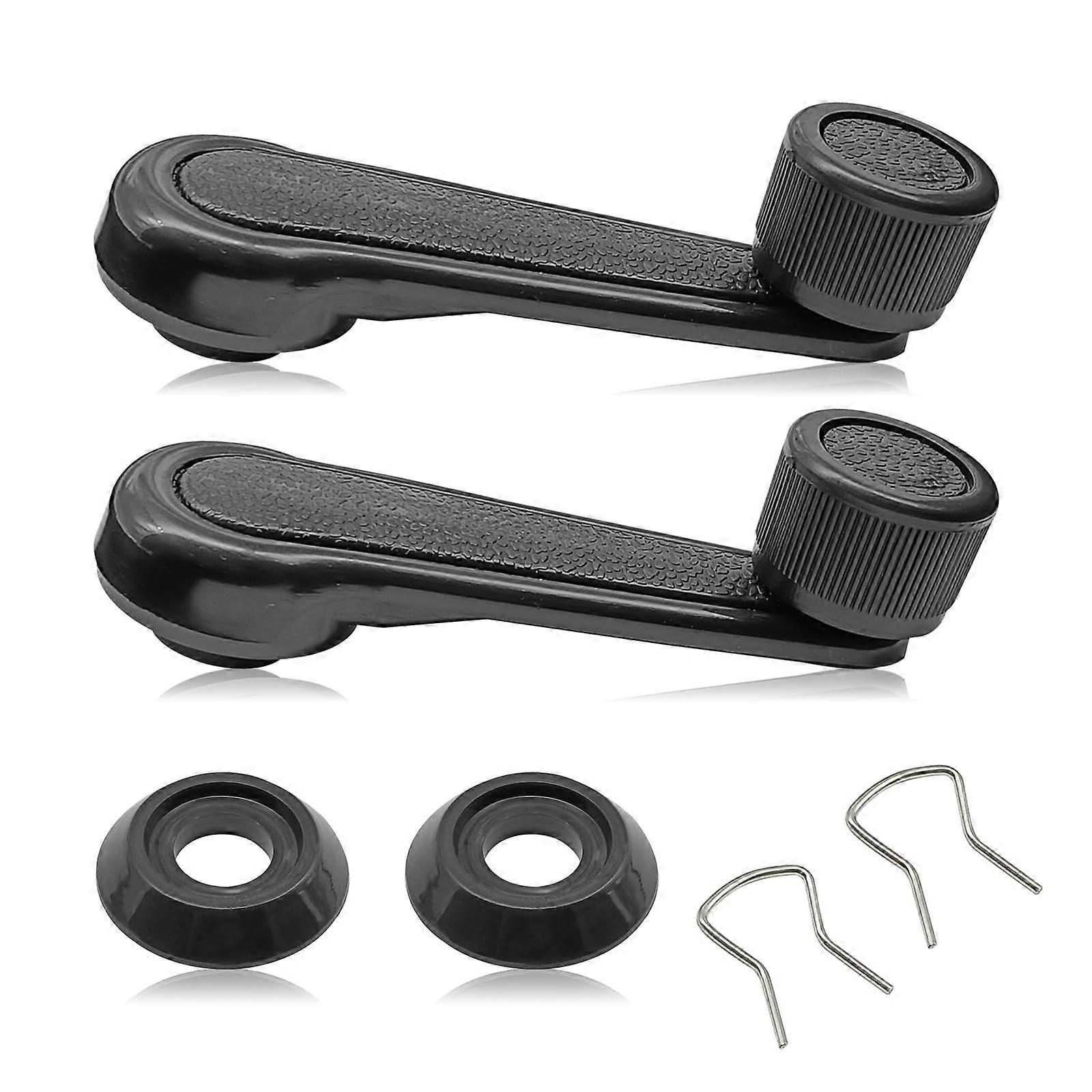 2Pack Window Crank Handle Fit for 19921998 Geo Chevy Tracker Suzuki Driver and Passenger