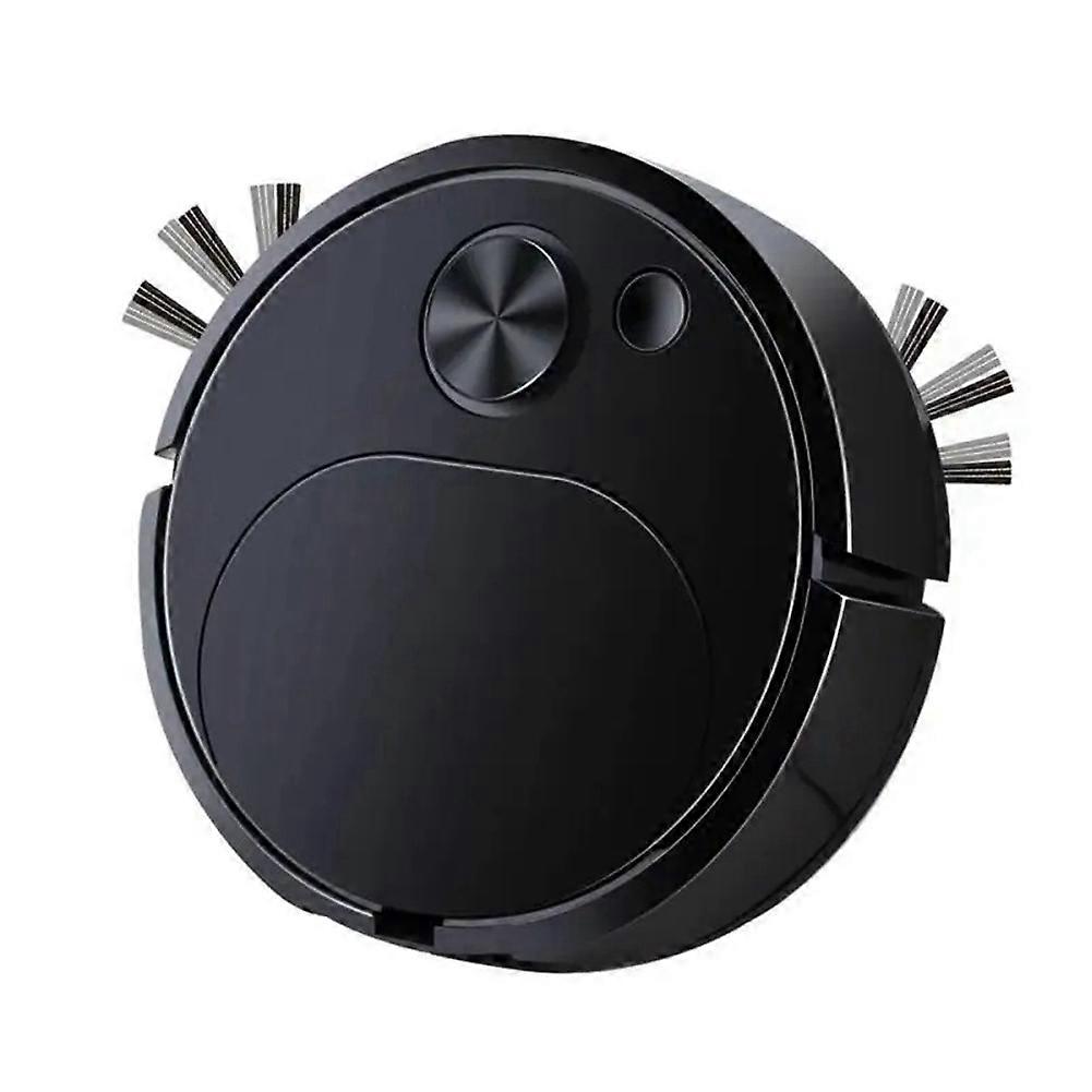 Automatic Vacuum Cleaners USB Charging Mini Cleaning Machine,Black