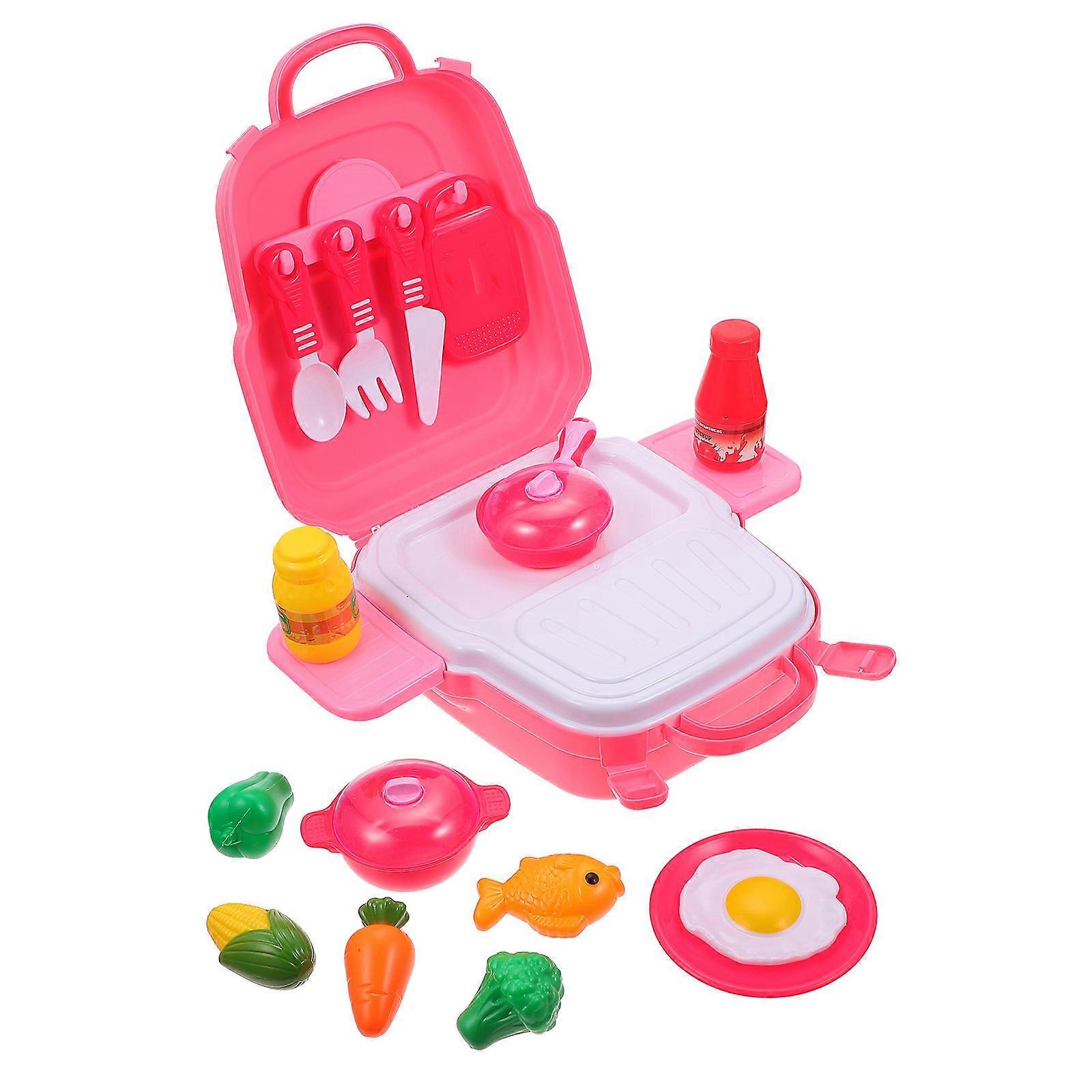 Kids Educational Kitchen Toys Pretend Cooking Set 1Set